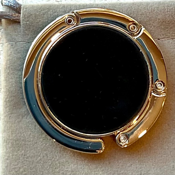 Hummingbird Silver Compact Purse Hook for Table Handbag Holder Hanger & Dustbag - Picture 2 of 9